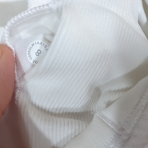 Lululemon Ebb to Street Tank II White Size 8 Racerback w1ax1s - Picture 6 of 9